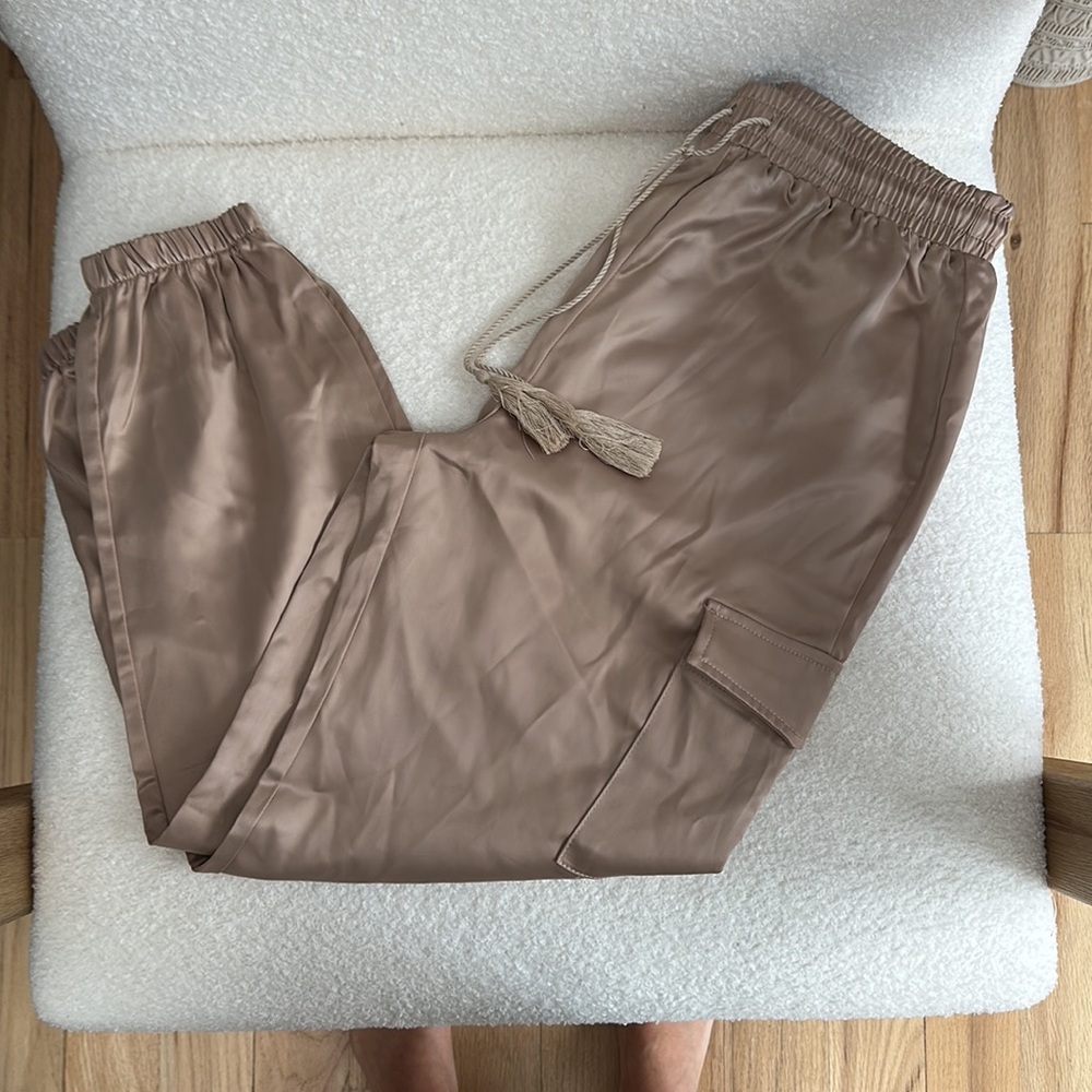 Silk pants